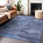 Machine Washable Indoor/Outdoor Chayden ACN1091 Navy Rug-109484232
