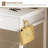 Built-In Outlets Makeup Desk With Mirror And Light- Vanity Set Table With Chair & Drawers-920399349