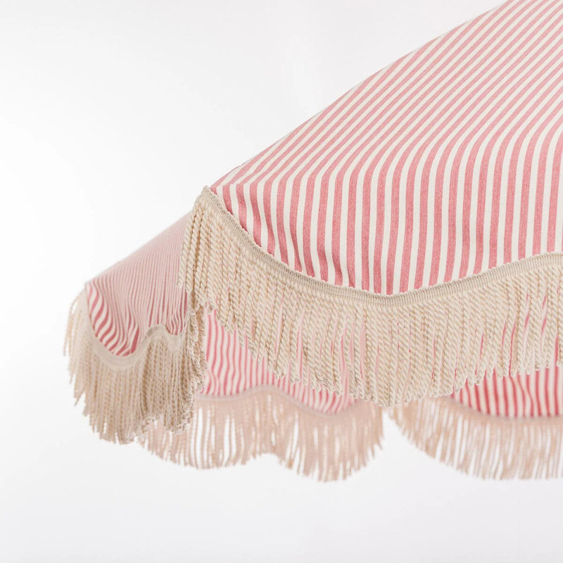 CLUB UMBRELLA - LAURENS PINK STRIPE, Pink