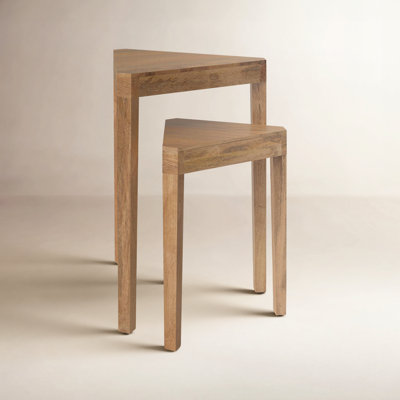 Solid Wood Nesting Tables