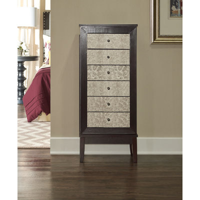 Armoire à bijoux avec miroir Curtis