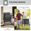 Chaise de camping pliante avec coussin