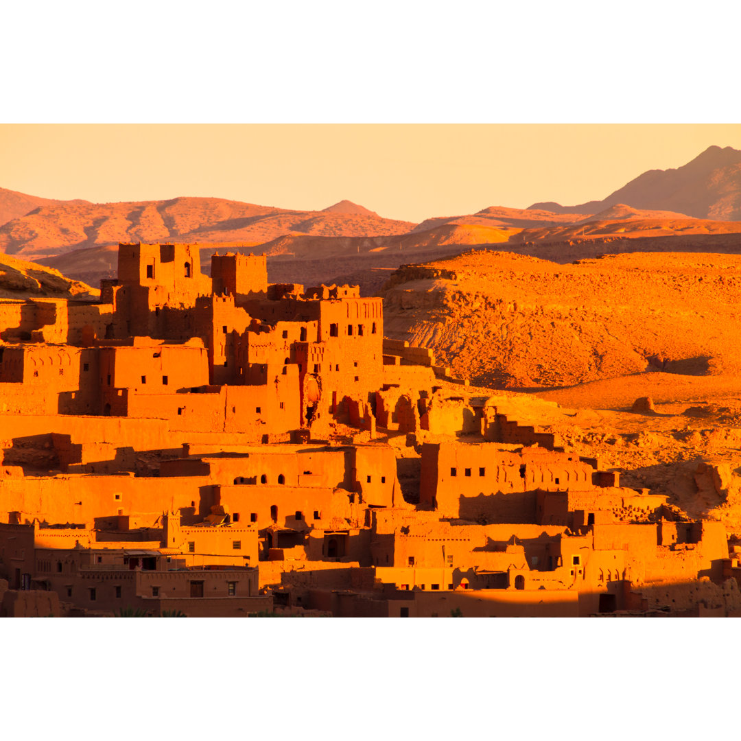 Ait Benhaddou von Kasto - Kunstdrucke auf Leinwand