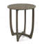 Table circulaire en bois