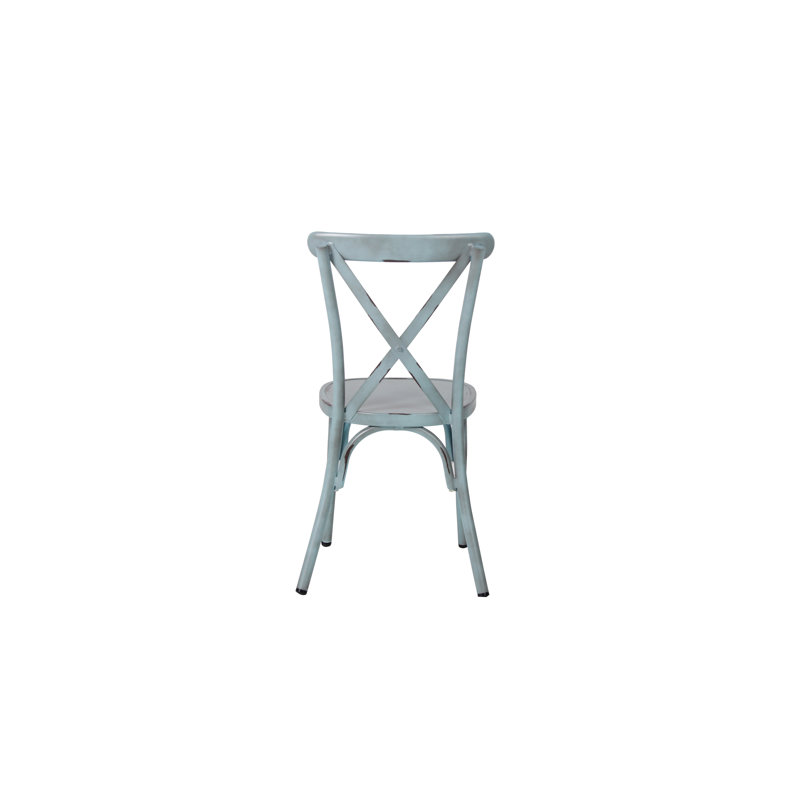 Otterburn 46cm H Stacking Side Chair, Blue