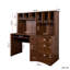 Bureau d'ordinateur avec huche, bureau à domicile -638260522