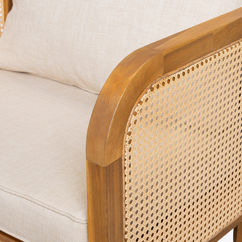 Chaise avec accoudoirs de patio Kirkby