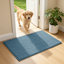 Tapis de bain rectangulaire antidérapant en polyester luxueux ultra doux et absorbant Luxury Chenille-448502982-448502988