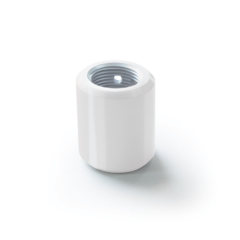 Modern Forms Ceiling Fan Downrod Couplers, Gloss White