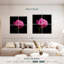 Pivoine rose foncé
