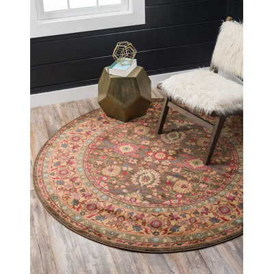 Tapis à motif oriental bronze Stirling