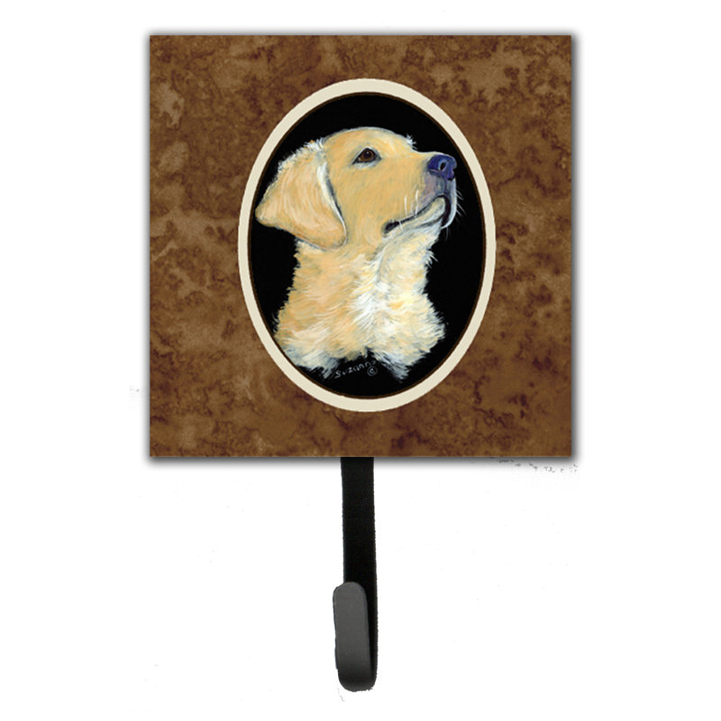 Porte-laisse et crochet pour clé golden retriever