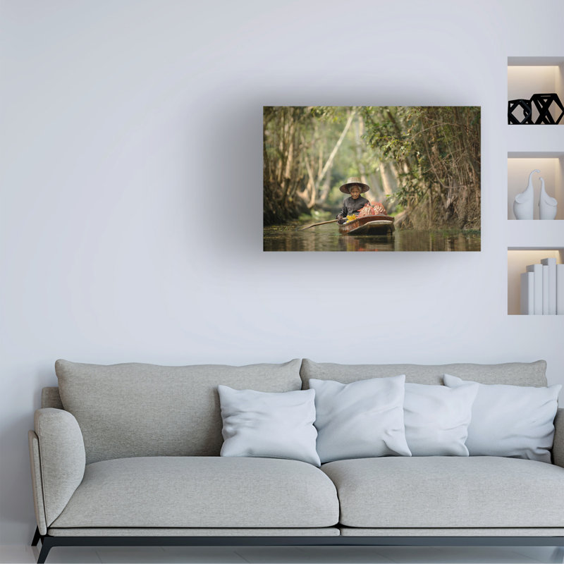 Vichaya Row Back In Time Canvas Art, 30" H x 47" W