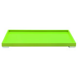 Tre Rectangular Tray 19.69" - 1 Piece - White