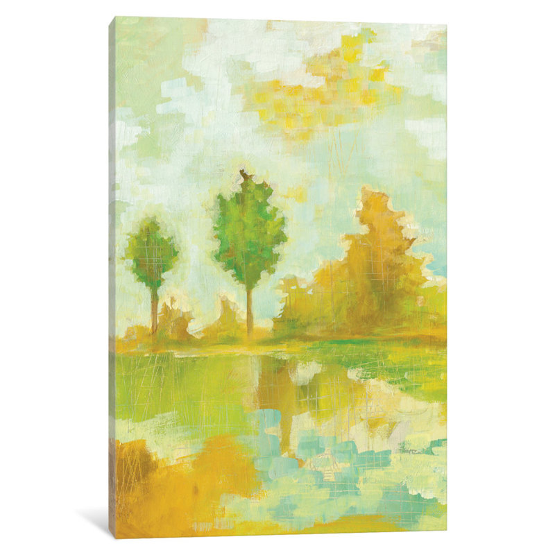 « golden hour ii », reproduction d’art sur toile, H 26 po x l 18 po x P 1,5 po, Toile tendue, Pas de tapis