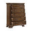 Commode de rangement élégante avec 5 tiroirs et mobilier de chambre à coucher en bois