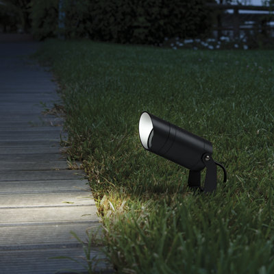 Black Integrated LED Metal Spotlight