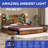 Industrial Bookcase Platform Bed-908891553-919933326
