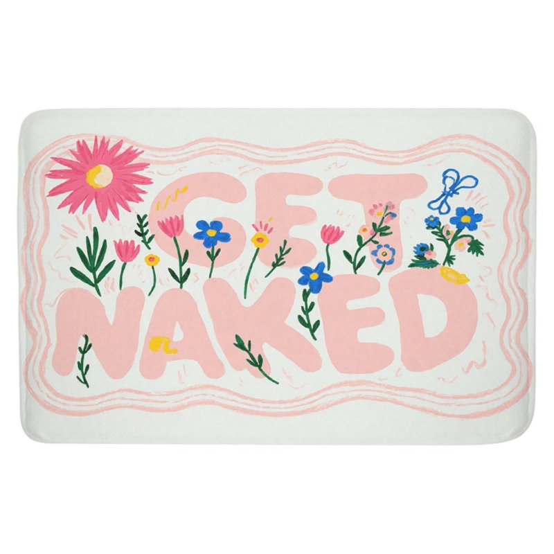 Tapis pour salle de bain Sweet Pink
