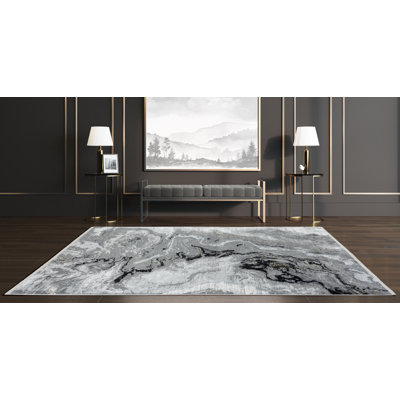 Tapis gris intérieur / extérieur