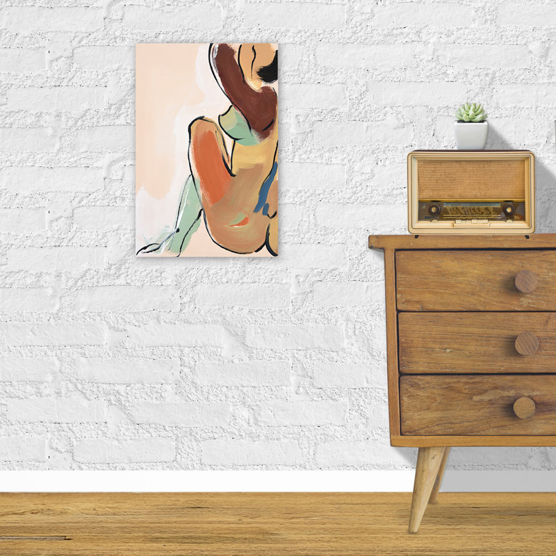 «Abstract Lady», peinture sur toile tendue