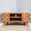 Lympsham TV Stand with Fireplace Included