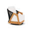 Alpine Outdoor Teak Swivel Armchair-7167811