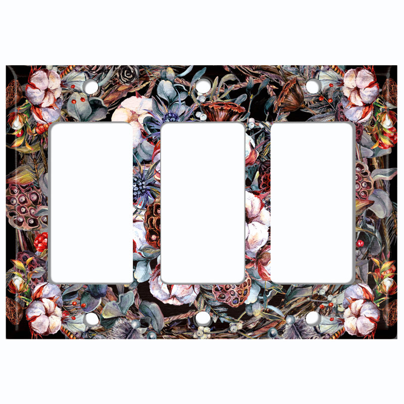 Landscape & Nature 3 - Gang Rocker Standard Wall Plate