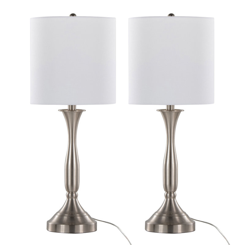 Lampe de table contemporaine en métal
