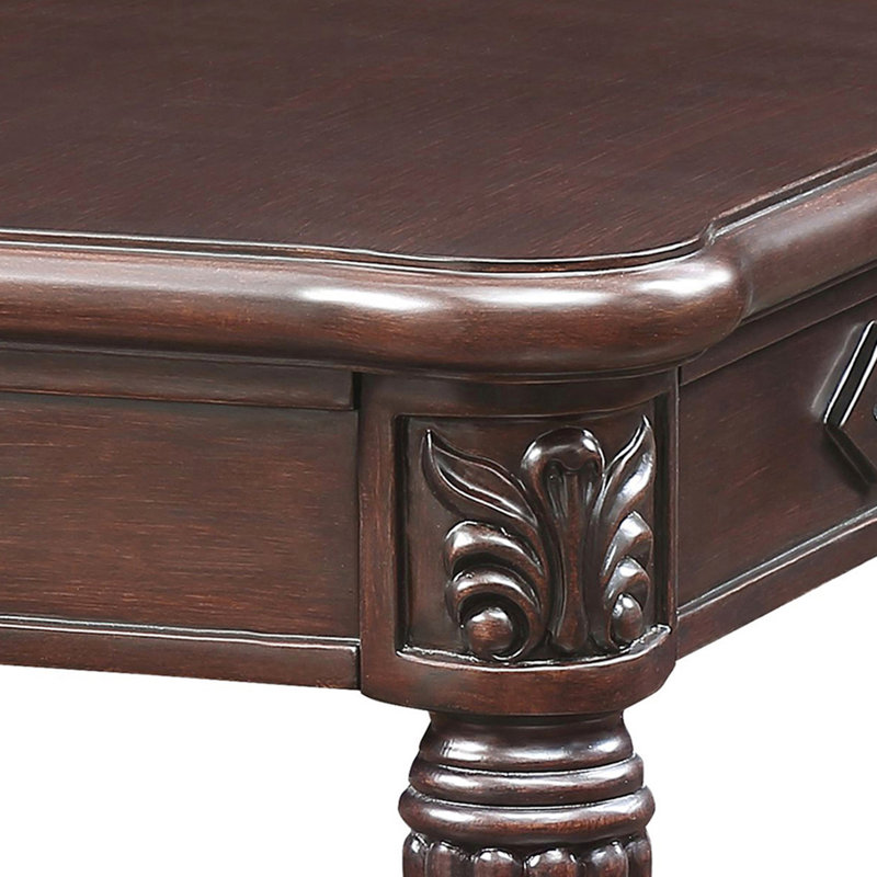 Table en bois - Polyvalent pour une utilisation en bois traditionnel avec un support de pieds élégant