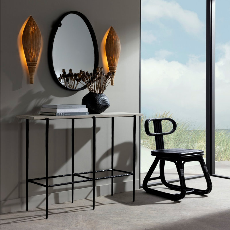 Barbana 48'' W Solid Wood Console Table