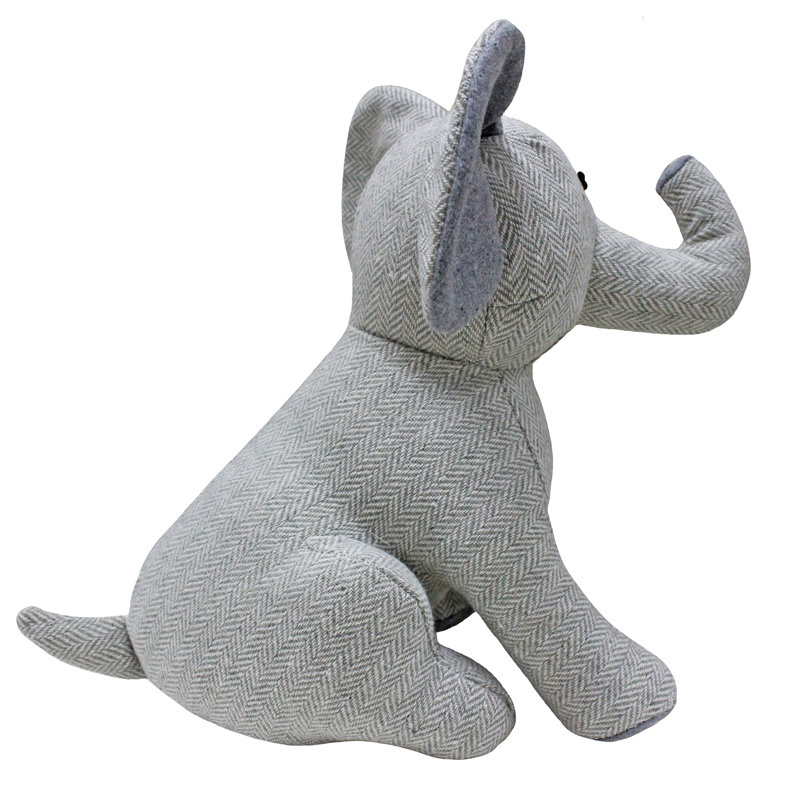 Narrows Elephant Fabric Door Wedge