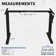 VIVO Manual Height Adjustable Stand Up Desk Frame Crank System, M051MB series