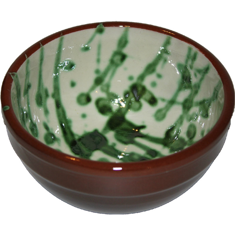 13cm Pudding Bowl, Green