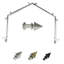 Tringle à rideaux simple réglable 0,81 po Iover-612690607-553089855