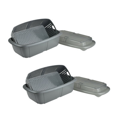 Fruit Saver Basket Apricot - Set Of 2