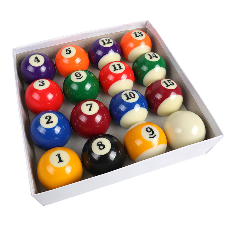 Boshen Resin Pool Balls, 2.25" W x 2.25" L