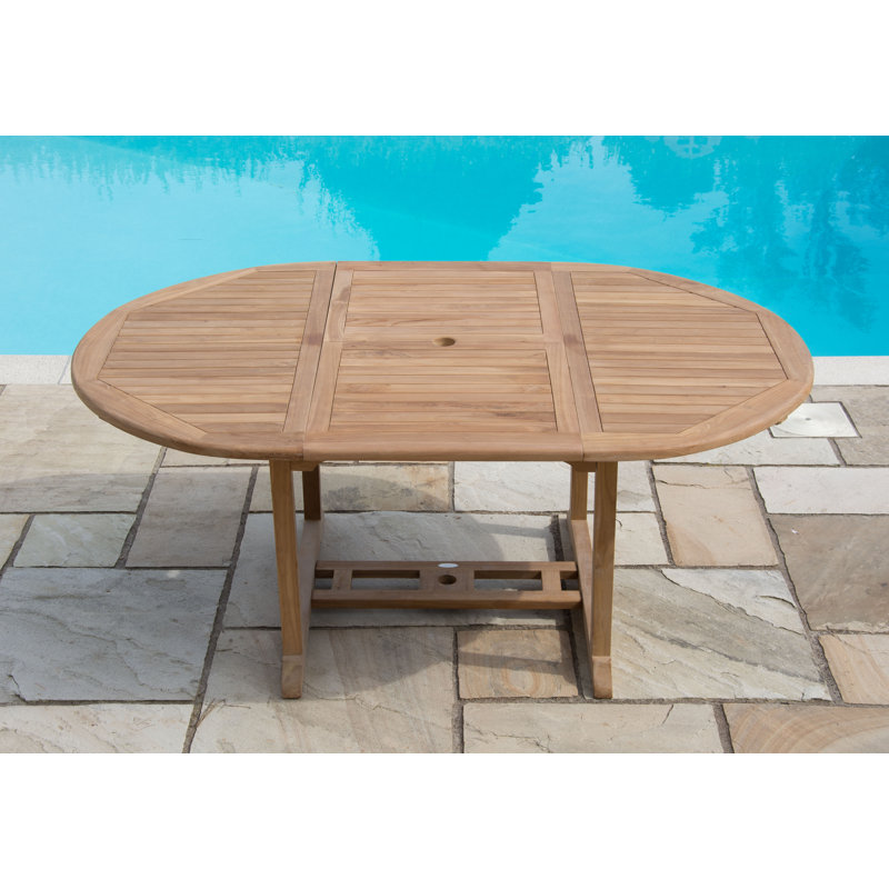 Timothe Extendable Teak Dining Table