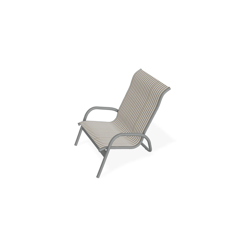 Gardenella Patio Chair, Tan, Graphite