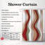 Rideau de douche Xmas Retro-1074654871