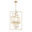Kynlee 7 Light Antique Gold Chandelier