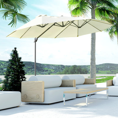 460cm X 270cm Rectangular Market Parasol