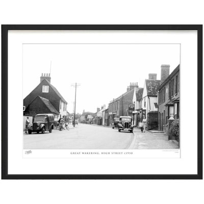 Great Wakering, High Street C1950 by Francis Frith - Single Picture Frame Print