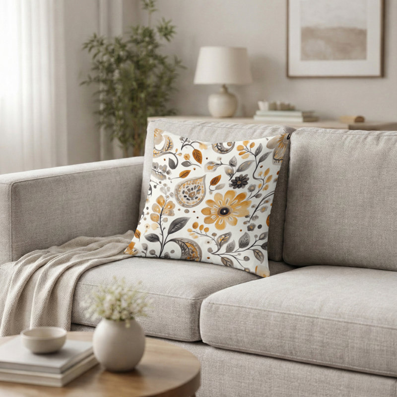 Coussin Country Farmhouse, H 16 po x l 16 po