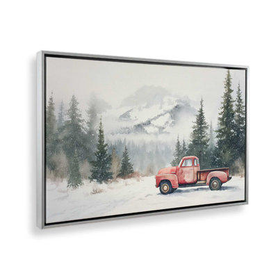 Frosted Haul Canvas Art Print