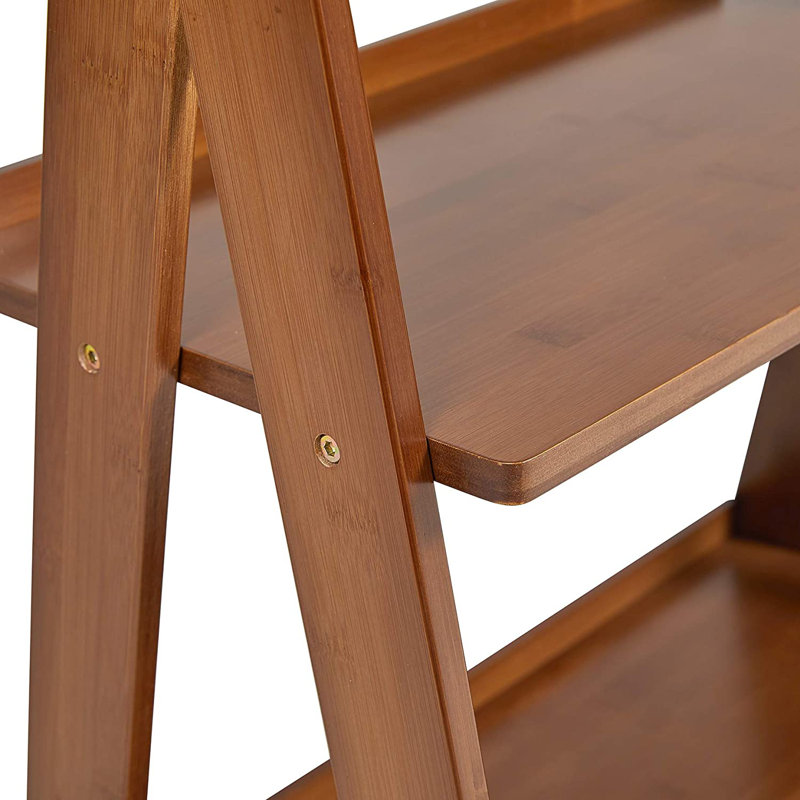 Elberta Ladder Bookcase, Brown