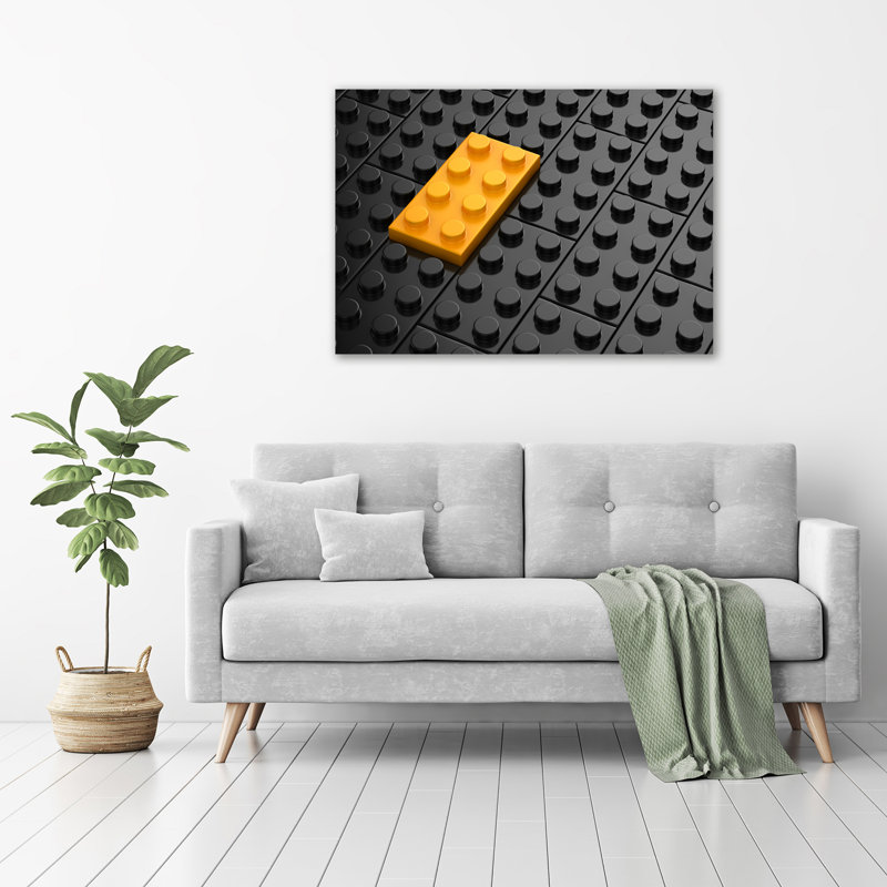 Lego Bricks - Wrapped Canvas Print