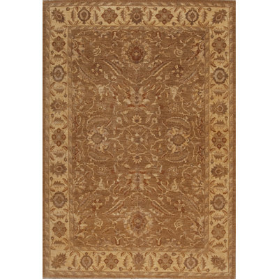 Peshawar Collection One-of-a-Kind 9.0 X 12.9 Wool Area Rug Brown