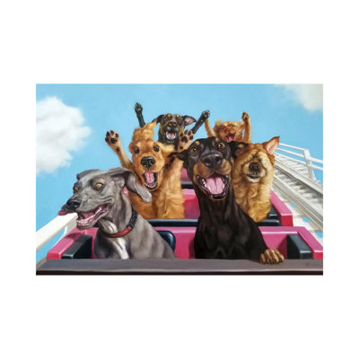 " Thrill Seekers " by Lucia Heffernan Painting Print
