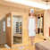 Far Infrared Sauna Home Sauna Spa Room Low-EMF Canadian Hemlock Wood 800W Indoor Saunas